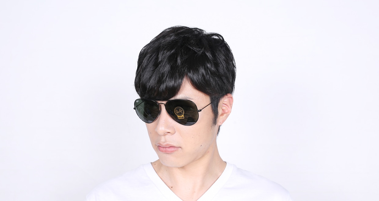 レイバン AVIATOR LARGEMETAL II RB3026-L2821-62 [メタル/ティアドロップ]  7