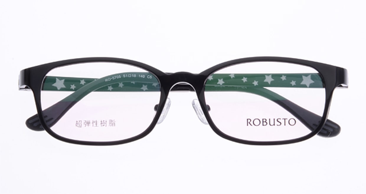 ロブスト RO5705-c-8 [黒縁/ウェリントン/安い]  3