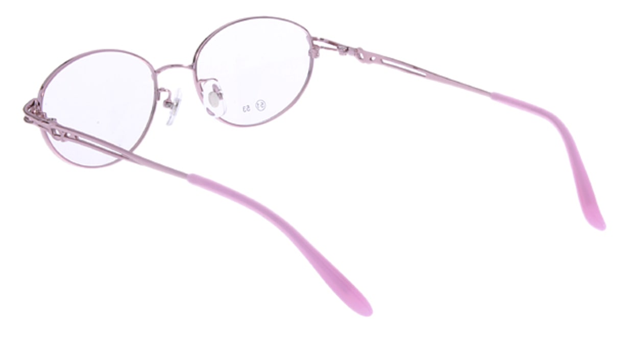 家メガネ RLH2024-2-51 [メタル/オーバル/安い/ピンク]  2