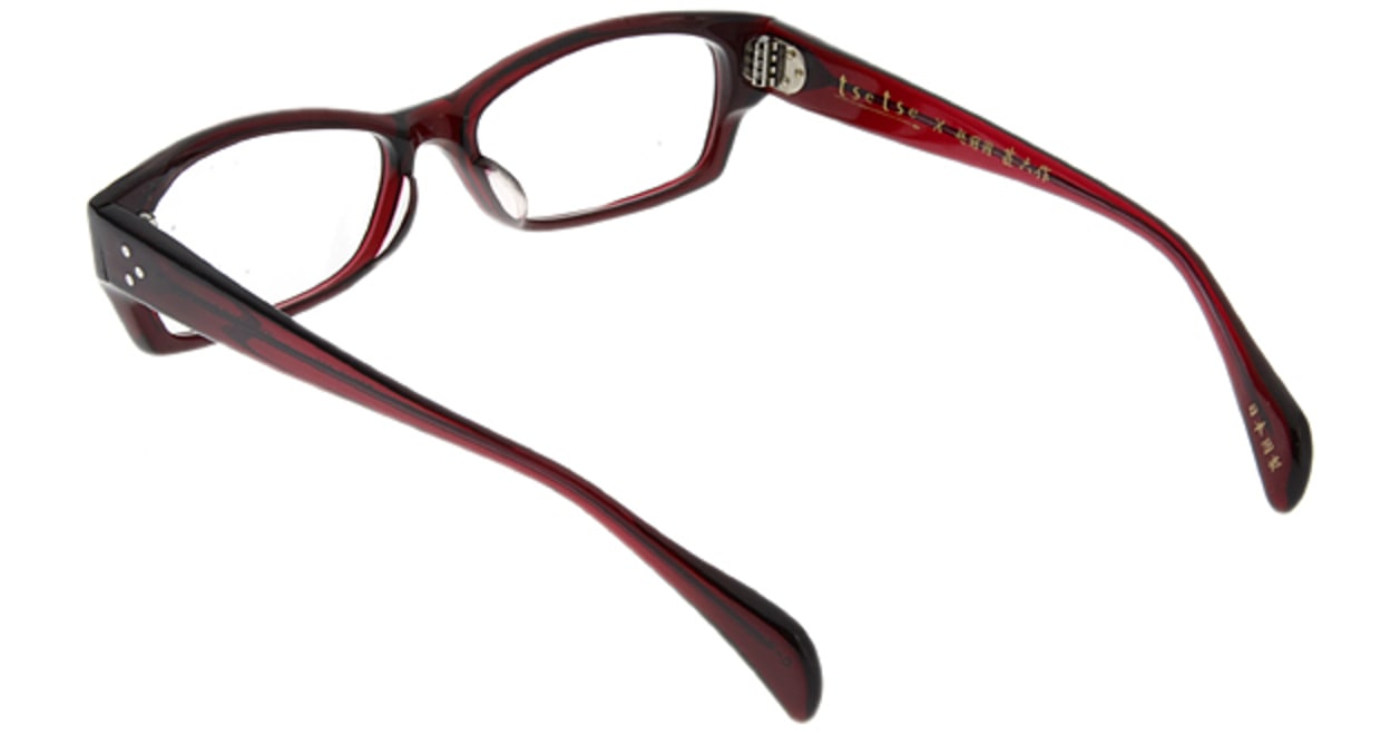 ツェツェx越前國甚六作 TCL004-7 [スクエア/赤]  2