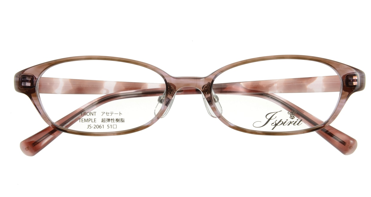 ジェイスピリット JS-2061-13 [鯖江産/スクエア/茶色]  3