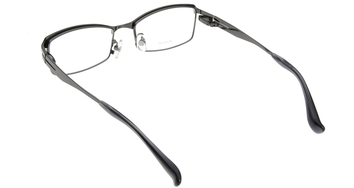 アミパリ TP-5122-15 [メタル/鯖江産/スクエア/グレー]  2