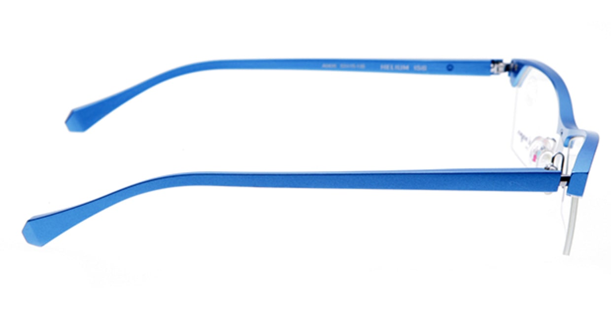 バーナード モワイヤンHELIUM-156-53 [メタル/ハーフリム/スクエア/青]  1