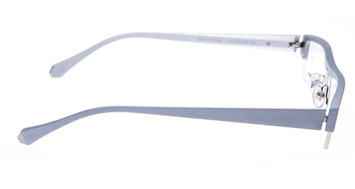 バーナード モワイヤン KRYPTON-39 [メタル/ハーフリム/スクエア/シルバー]  1