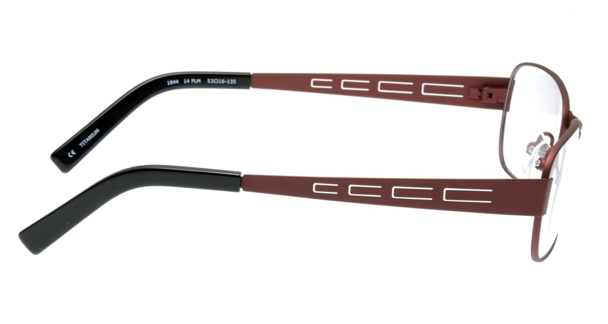 ナイン 1844-PLM [メタル/スクエア/赤]  1