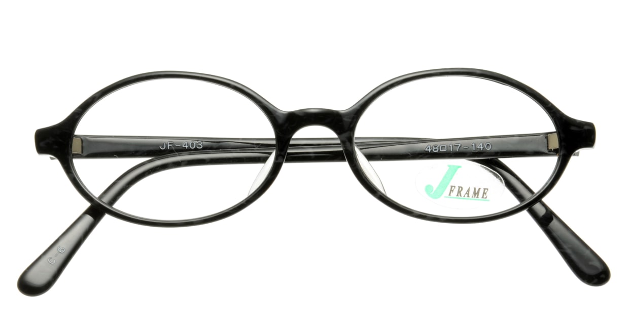ジェイフレーム JF-403-C-6　48　　　 [黒縁/オーバル]  3