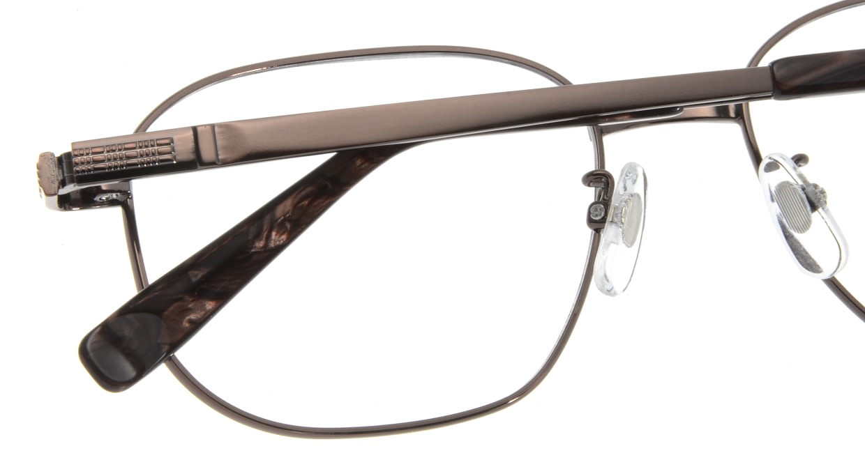 家メガネ 5114-54-C-2 [メタル/ウェリントン/安い/茶色]  4
