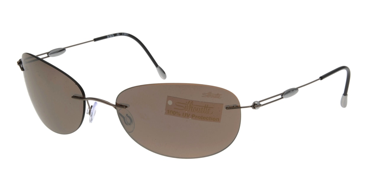 シルエット 8076S-45-6051 [メタル/縁なし/オーバル] 