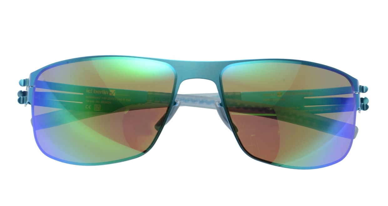 アイシーベルリン 100 Bundestag-electric turquoise [メタル/スクエア]  3