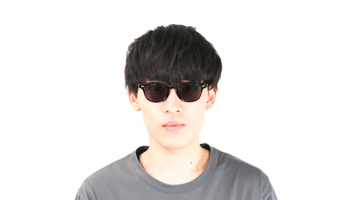 TYPE American Typewriter Light-Black Sunglasses [鯖江産/ボストン]  4