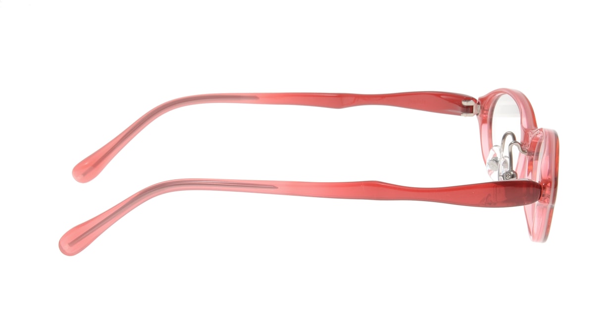 ジェイスピリット JS-050-6-46 [鯖江産/オーバル/赤]  1