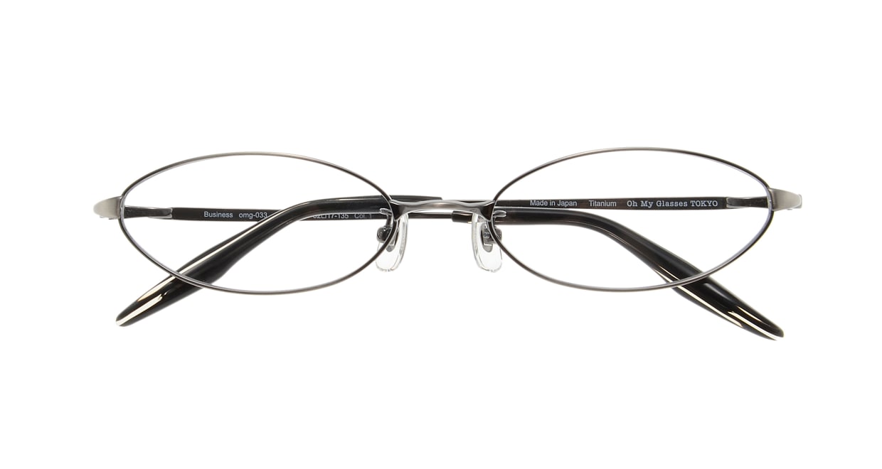 Oh My Glasses TOKYO Jacqueline omg-033 1-52 [メタル/鯖江産/オーバル/グレー]  3