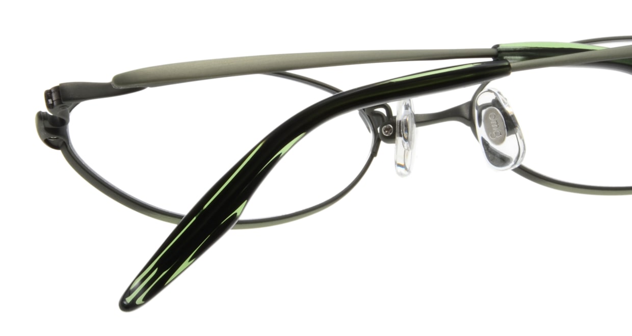 Oh My Glasses TOKYO Jacqueline omg-033 3-52 [メタル/鯖江産/オーバル/緑]  5