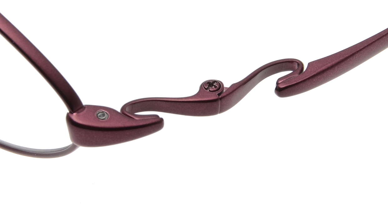 Oh My Glasses TOKYO Jacqueline omg-033 6-52 [メタル/鯖江産/オーバル/赤]  4