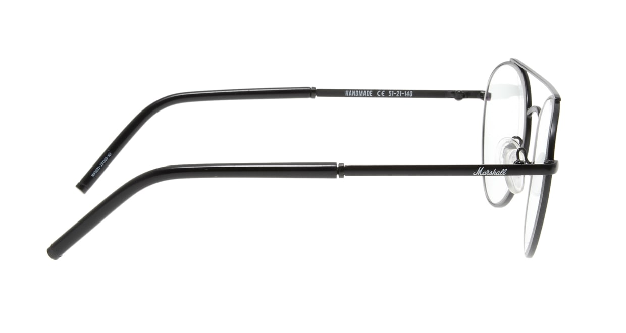 マーシャルアイウェア Joey Opt-Black Velvet MA0002-201200-101 [メタル/丸メガネ]  1
