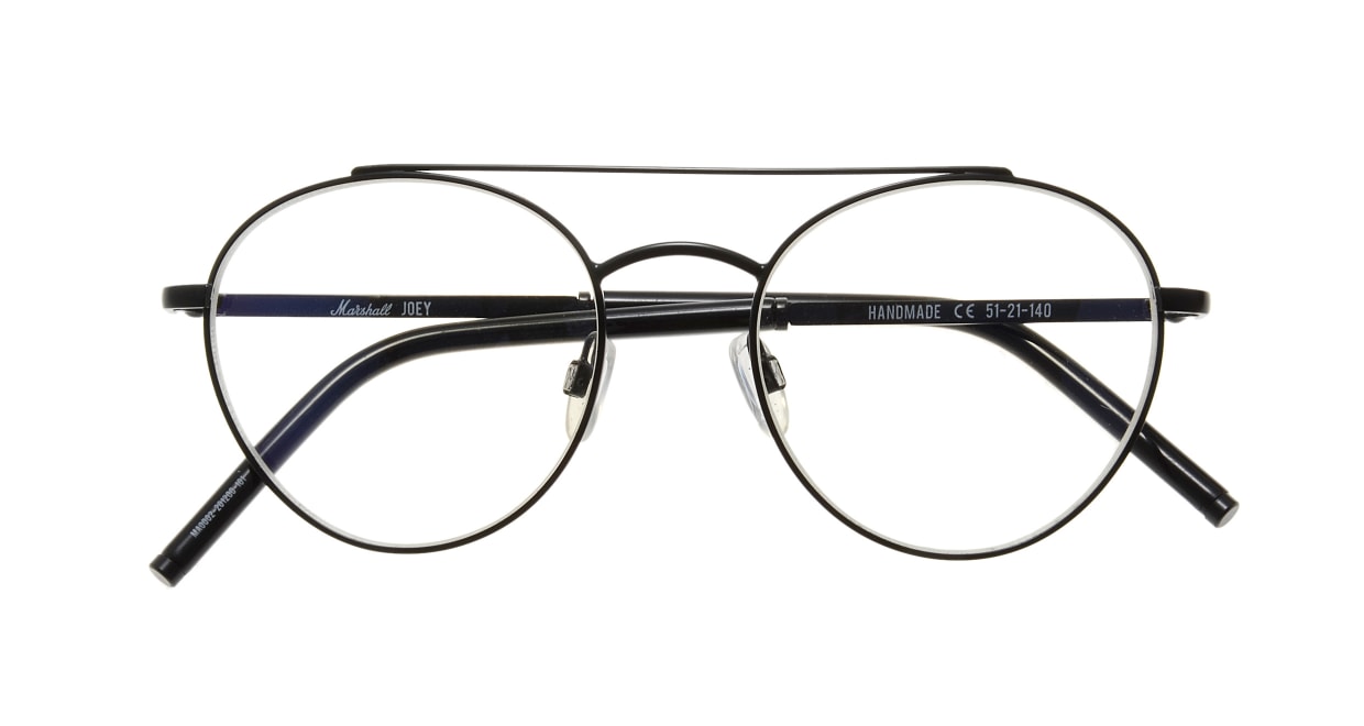 マーシャルアイウェア Joey Opt-Black Velvet MA0002-201200-101 [メタル/丸メガネ]  3