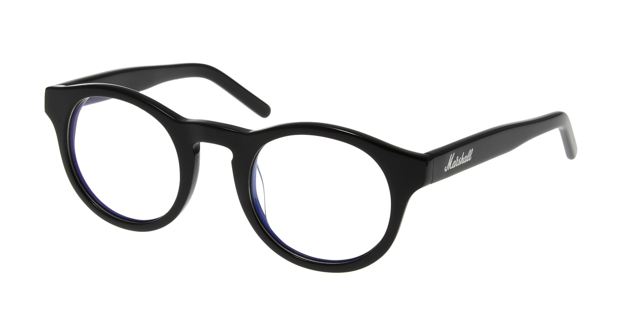 マーシャルアイウェア Nico-Small Opt-Vinyl MA0006-200000-101 [黒縁/丸メガネ] 