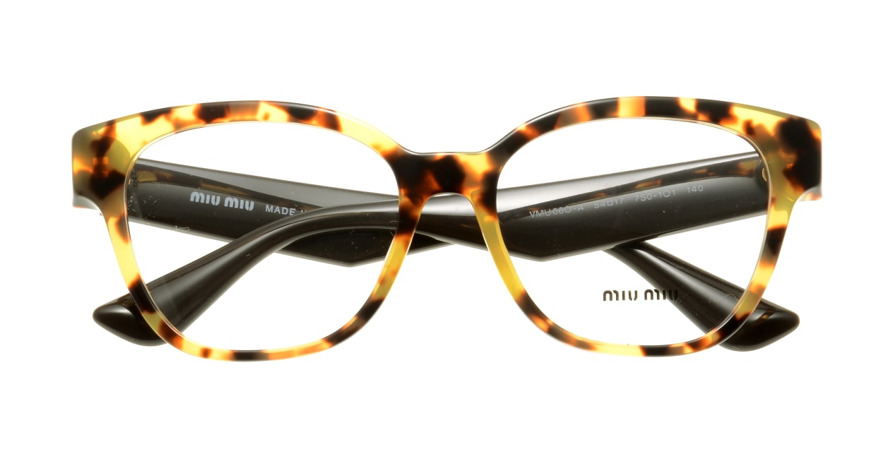 ミュウミュウ MU06OVA-7S0101-54 [ウェリントン/べっ甲柄]  3