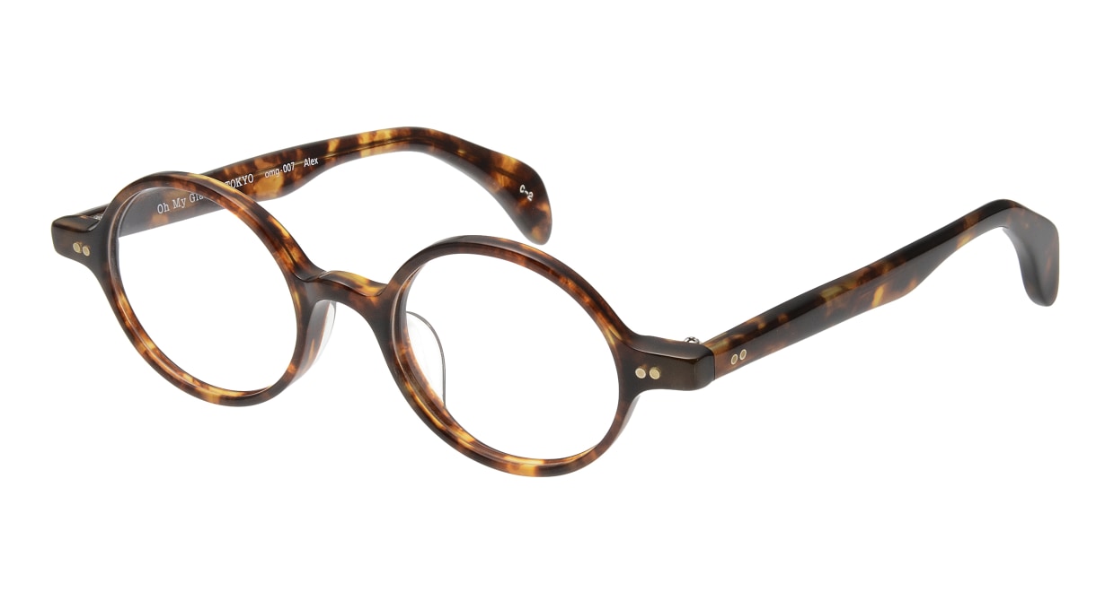 Oh My Glasses TOKYO Alex omg-007 2-45 [鯖江産/丸メガネ/べっ甲柄] 