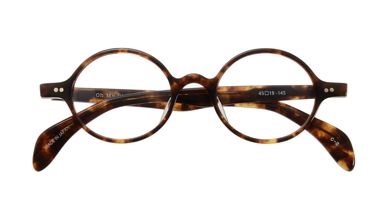Oh My Glasses TOKYO Alex omg-007 2-45 [鯖江産/丸メガネ/べっ甲柄]  3