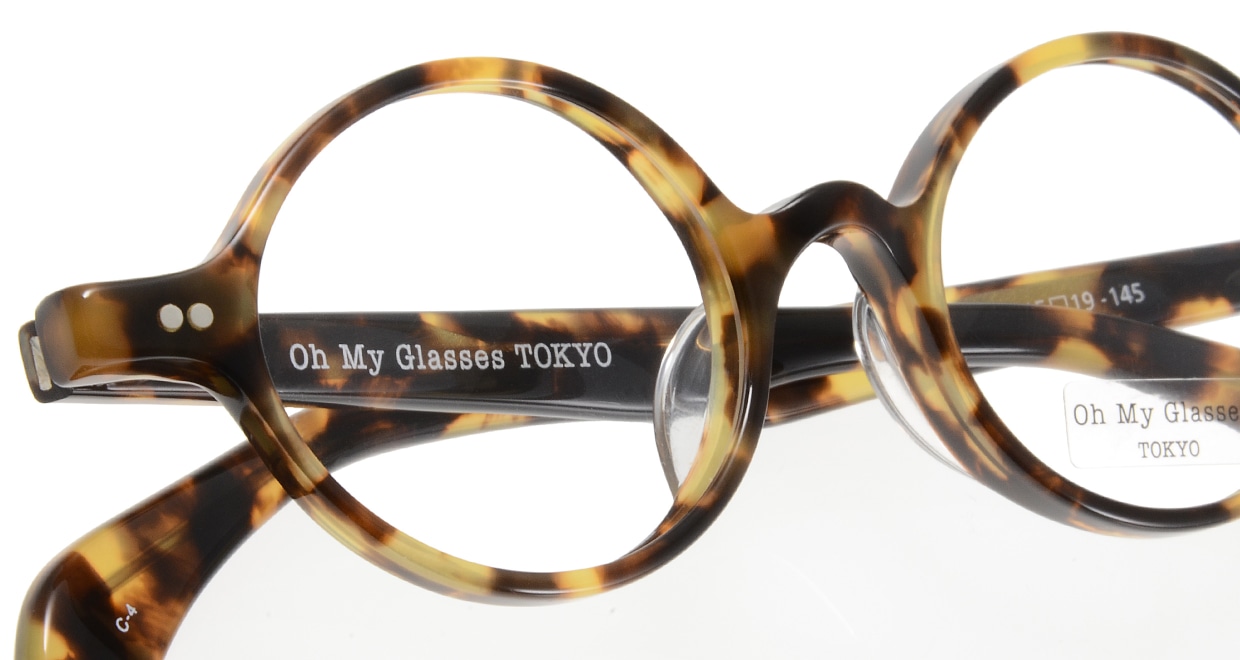 Oh My Glasses TOKYO Alex omg-007-4-45 [鯖江産/丸メガネ/べっ甲柄]  4