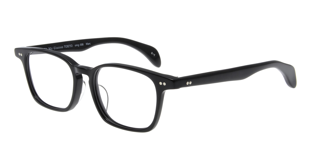 Oh My Glasses TOKYO Marc omg-008 1-51 [黒縁/鯖江産/ウェリントン] 