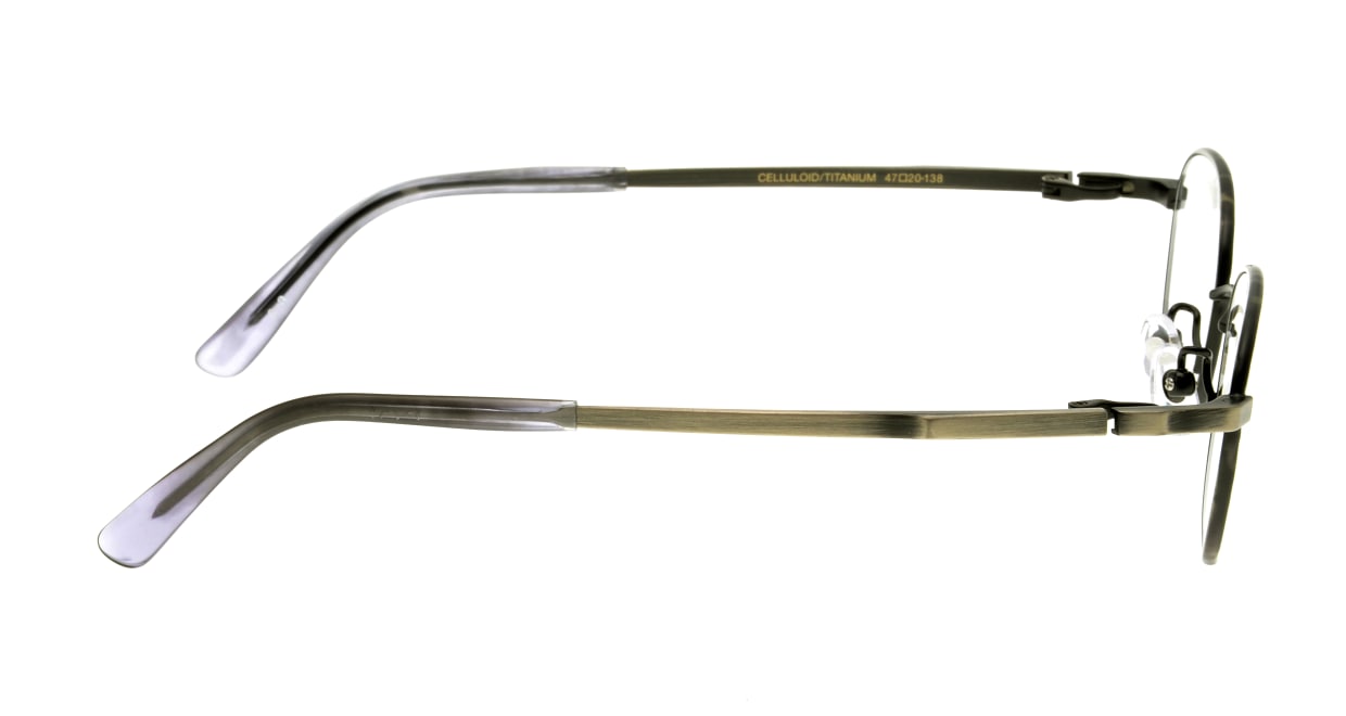 丹羽 雅彦 NM-111-C-3-47 [メタル/鯖江産/ウェリントン/グレー]  1