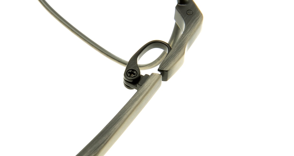 丹羽 雅彦 NM-111-C-3-47 [メタル/鯖江産/ウェリントン/グレー]  4