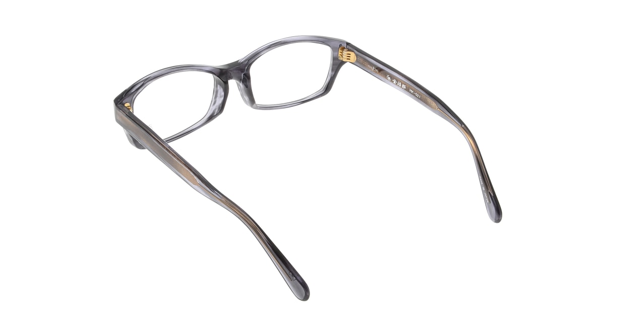 金治郎 MK-021-C-5-55 [鯖江産/ウェリントン/青]  2