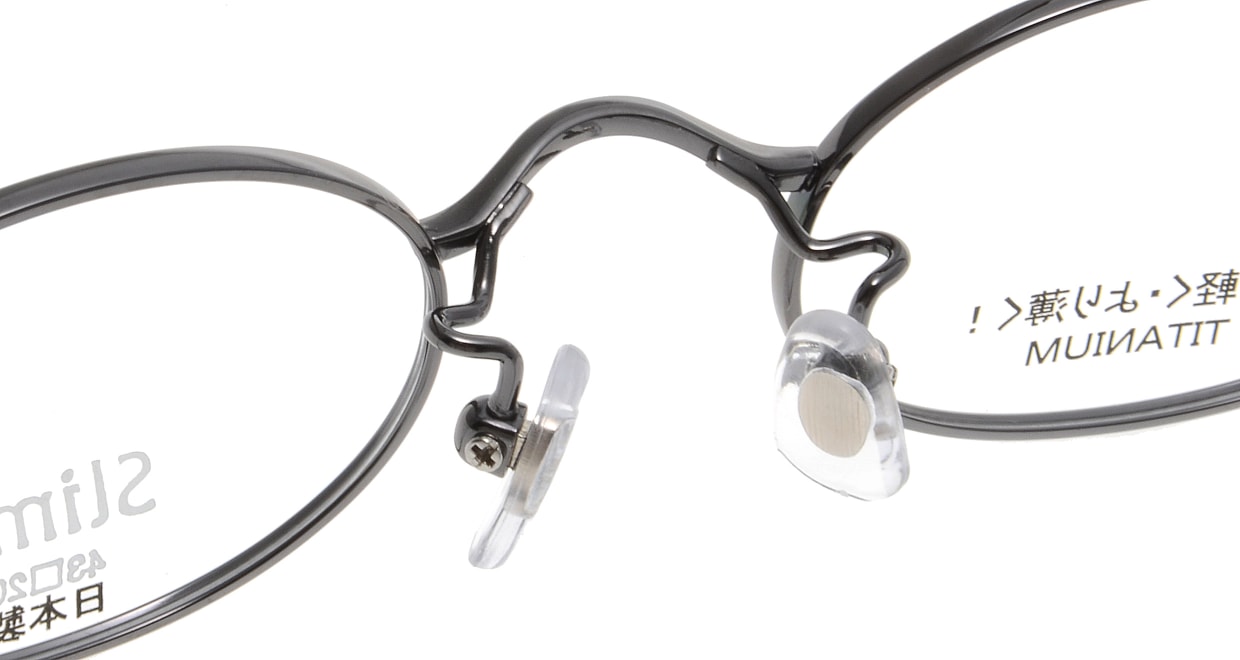 スリムリー SU-138-1-43 [メタル/鯖江産/オーバル/シルバー]  4