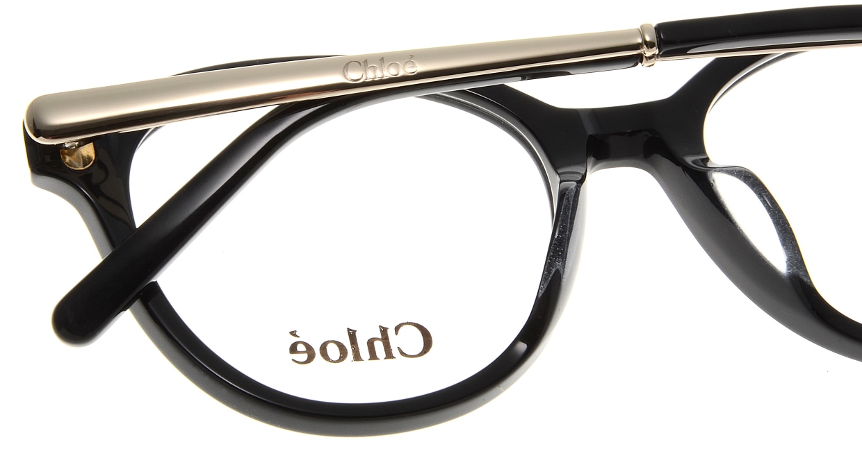 クロエ CE2681A-001 BLACK [黒縁/丸メガネ/激安]  4