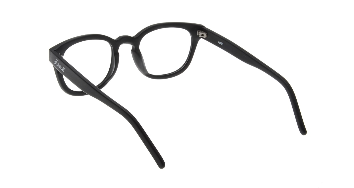 マーシャルアイウェア ROBERT Opt-Matte Black MA0065-201000-101 [黒縁/ウェリントン]  2