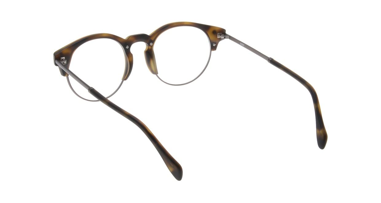 マーシャルアイウェア HENRY Opt-Olive Turtle MA0064-606000-101 [丸メガネ/茶色]  2