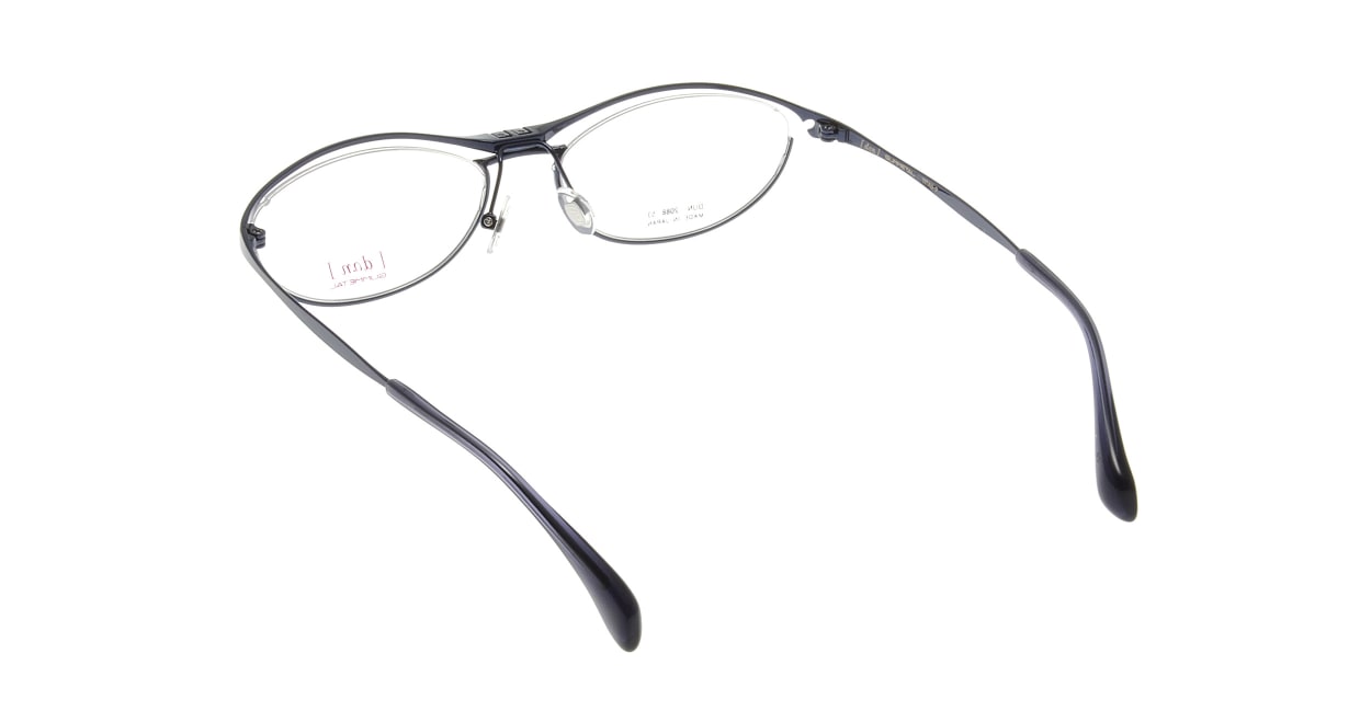 ドゥアン DUN2088-6 [メタル/鯖江産/オーバル/青]  2