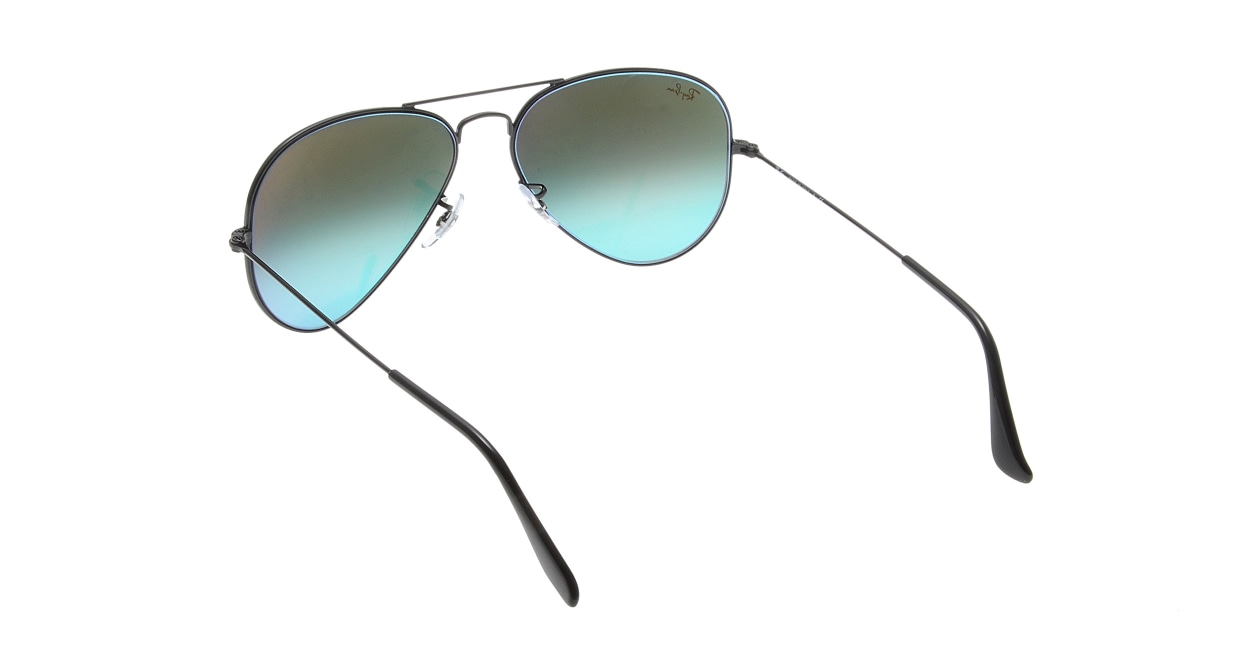 レイバン AVIATOR GRADIENT FLASH RB3025-002/4W-58 [メタル/ティアドロップ]  2