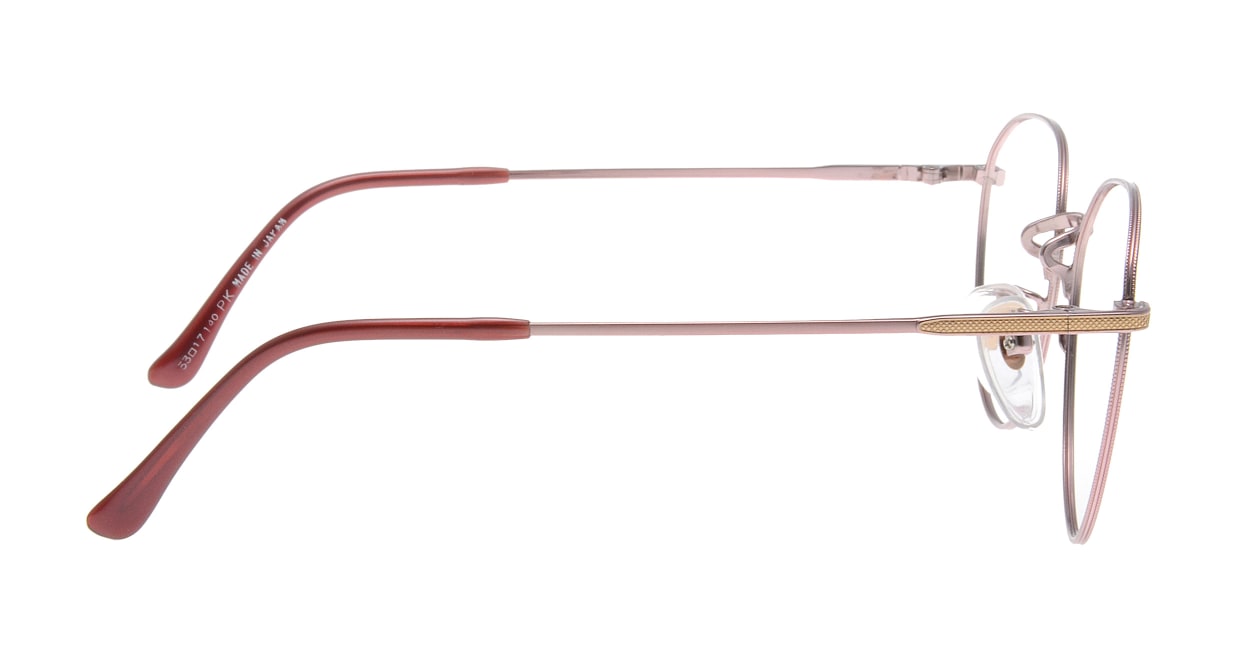 ブイオーシー 20-07-PK-53 [メタル/鯖江産/丸メガネ/ピンク]  1