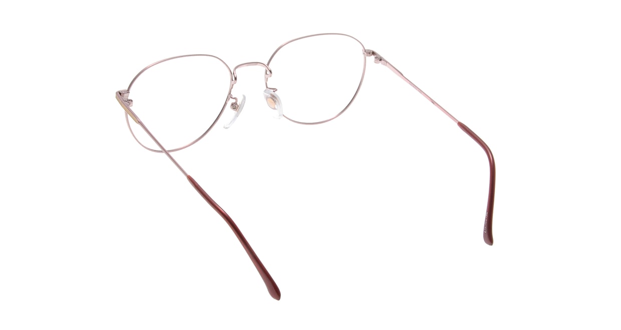 ブイオーシー 20-07-PK-53 [メタル/鯖江産/丸メガネ/ピンク]  2