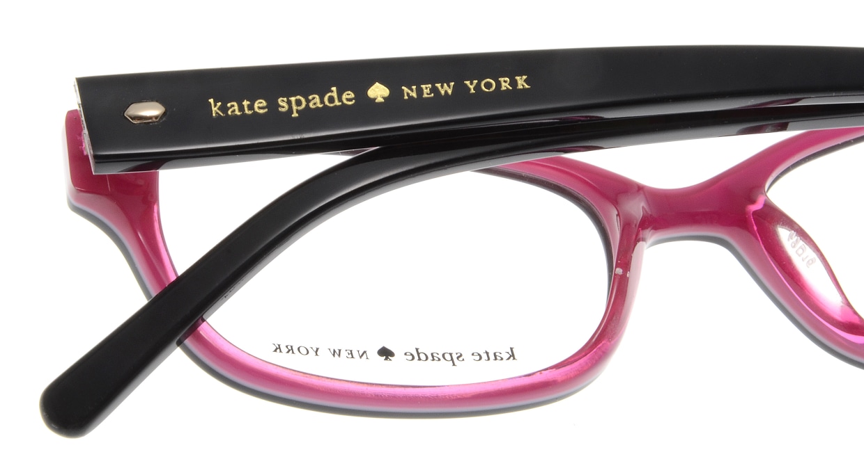 ケイトスペード LUCYANN-X78 [黒縁/スクエア]  4