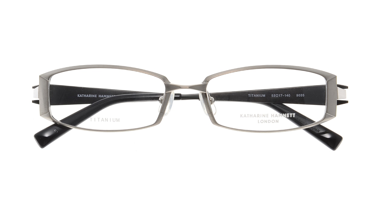 キャサリンハムネット KH9035-1-53 [メタル/鯖江産/スクエア/シルバー]  3