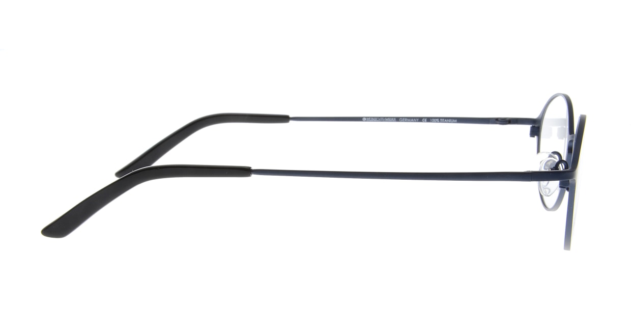 ミュニックアイウェア 305-03 [メタル/丸メガネ/青]  1