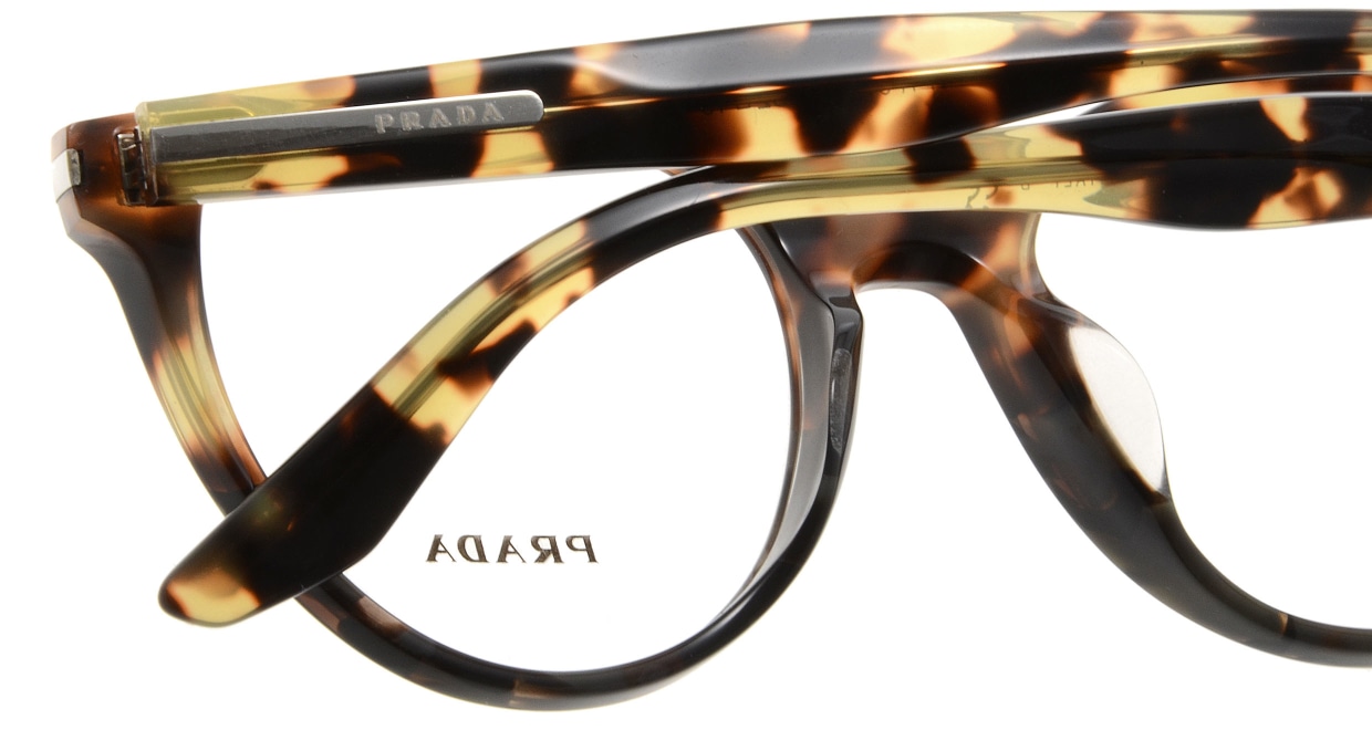 プラダ PR07TVF-U6O1O1-52 [丸メガネ/べっ甲柄]  5