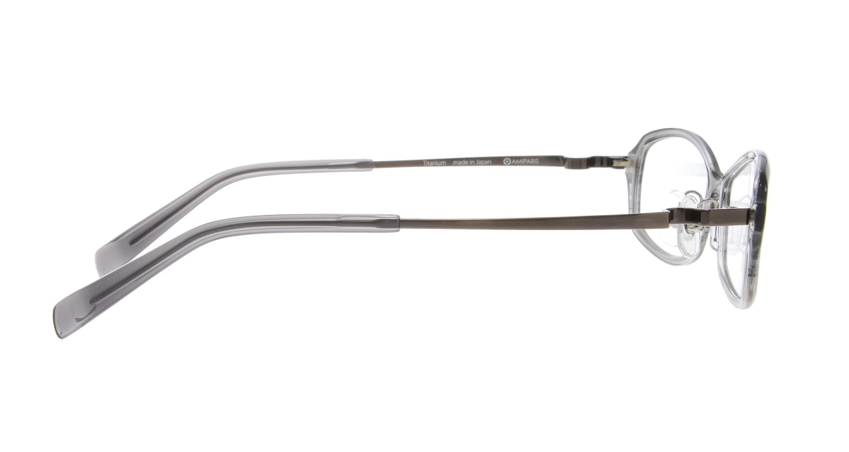 アミパリ AT-8905-15-52 [鯖江産/スクエア/グレー]  1