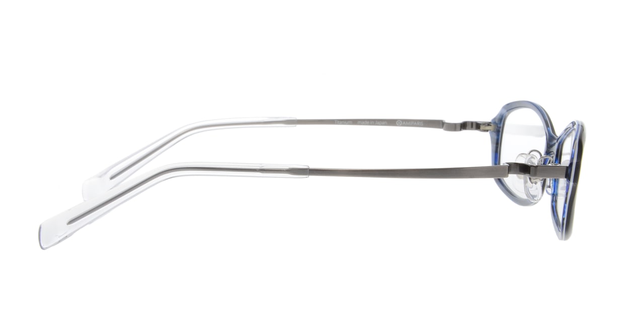 アミパリ AT-8905-39-52 [黒縁/鯖江産/スクエア]  1