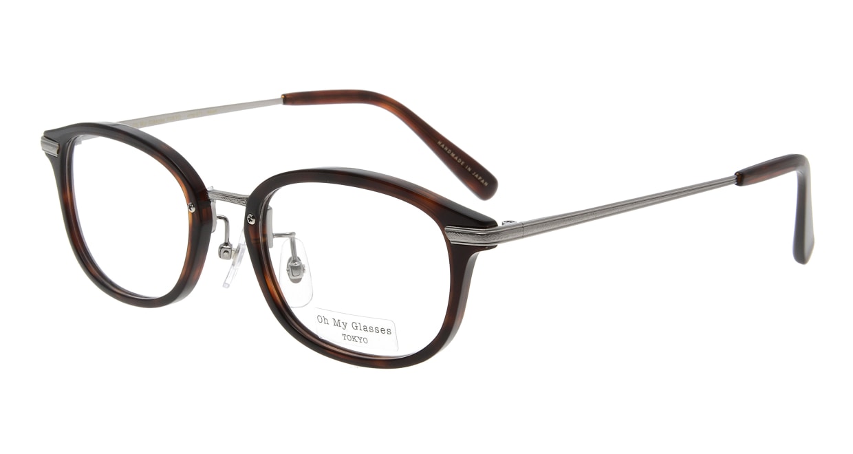 Oh My Glasses TOKYO Albert omg-071-59-12 [鯖江産/ウェリントン/茶色] 