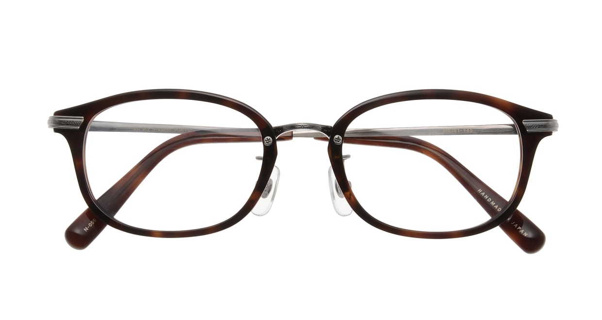Oh My Glasses TOKYO Albert omg-071-59-12 [鯖江産/ウェリントン/茶色]  3