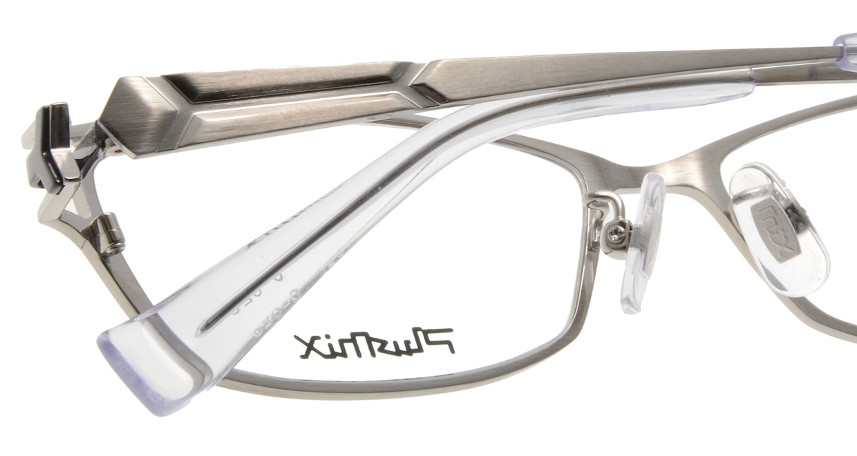 プラスミックス PX-13549-026 [メタル/鯖江産/スクエア/シルバー]  4