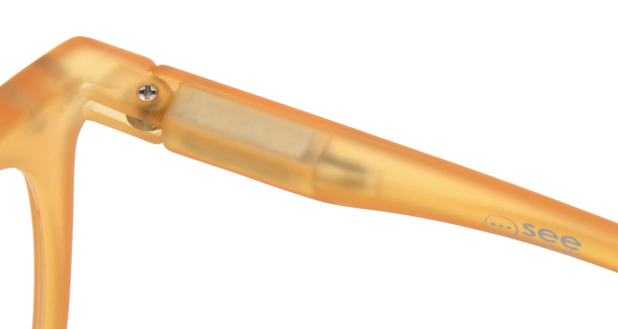 イジピジ リーディンググラス +2.5 #E-YELLOW [老眼鏡/ウェリントン/黄色]  5