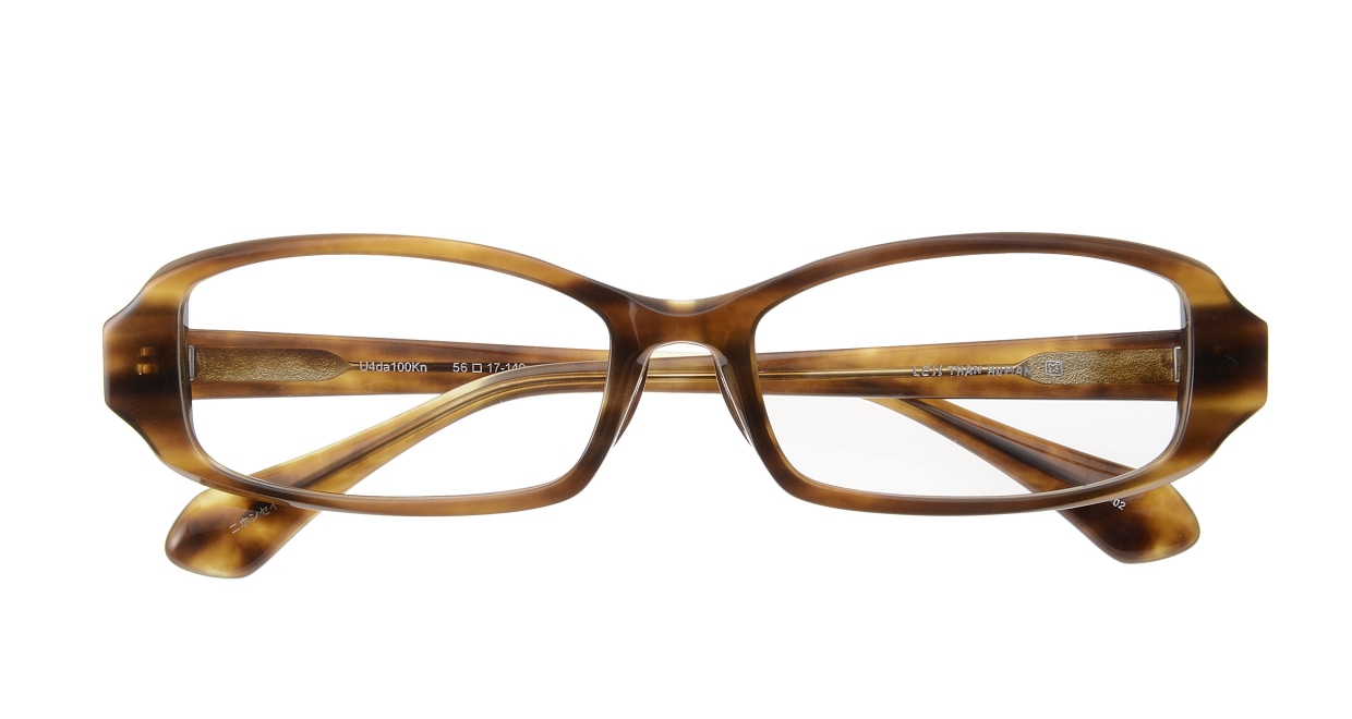 レスザンヒューマン U4da100kn-其ノ弐-BR [鯖江産/スクエア/茶色]  3