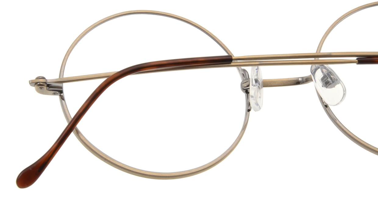 ユニオン アトランティック UA3614-13-48 [メタル/鯖江産/丸メガネ/茶色]  4