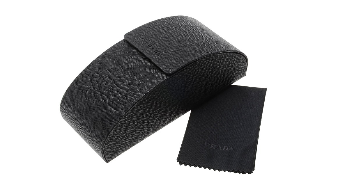 プラダ PR12TVF-1AB101-55 [黒縁/ウェリントン]  5